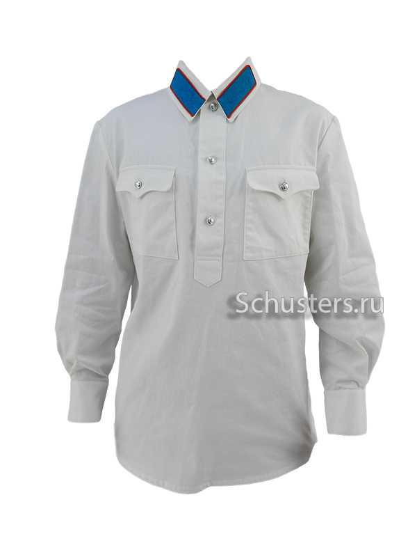 Производство и продажа Гимнастерка (рубаха) летняя белая для рядового состава обр. 1940 г. (милиция) M3-062-U с доставкой по всему миру
