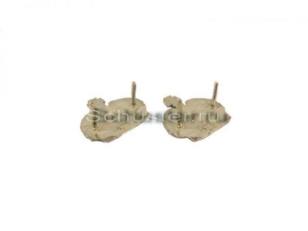 Silver Crowns for shoulder boards (Накладные короны на погоны к вензелям (позолоченные)) M1-032-Z