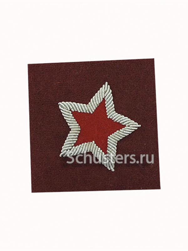 Manufacturing and selling Chevron commanders and troops of the NKVD M1935 (silver) (Нарукавные знаки различия комначсостава органов и войск НКВД обр. 1935 г. (в серебре)) M3-176-Z production with worldwide delivery