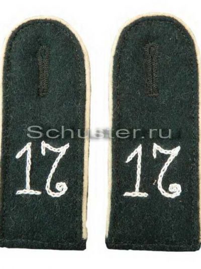 Shoulder straps with embroidered or encryption of the number of the regiment (Погоны с шифровкой полка или части) M4-001-Z