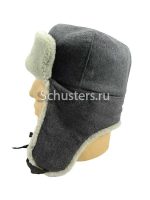 Winter cap (Ushanka) M1940 - b (artificial fur) (Шапка-ушанка М1940 (сукно, искусственный мех)) M3-080-G
