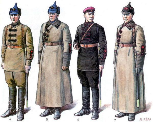 Gimnasterka (summer) tunic 1922 (officers of the GPU-OGPU NKVD RSFSR) (Гимнастерка обр. 1922 г. (начальствующего состава ГПУ-ОГПУ при НКВД РСФСР)) M3-101-U