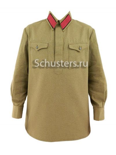 Производство и продажа Гимнастерка (рубаха хлопчатобумажная) для рядового состава обр. 1935 г. M3-010-U с доставкой по всему миру