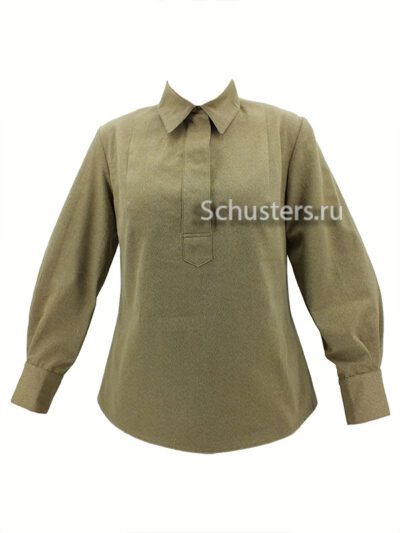 Manufacturing and selling Tunic (shirt) for female servicemen of the Red Army (Гимнастерка (рубашка) для военнослужащих женщин Красной Армии) M3-056-U production with worldwide delivery
