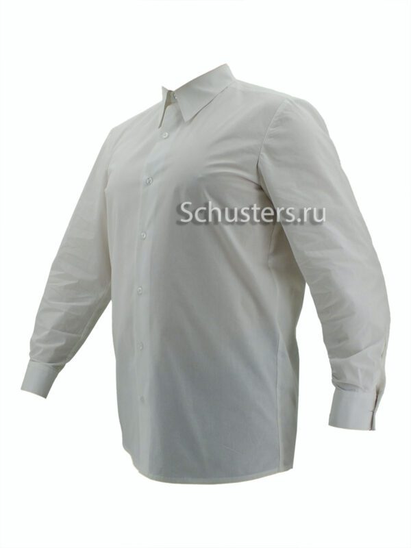 Manufacturing and selling Officer white shirt (Офицерская белая рубашка) M3-057-U production with worldwide delivery