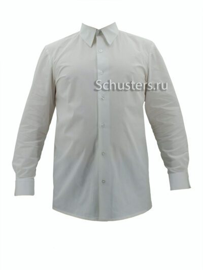 Manufacturing and selling Officer white shirt (Офицерская белая рубашка) M3-057-U production with worldwide delivery