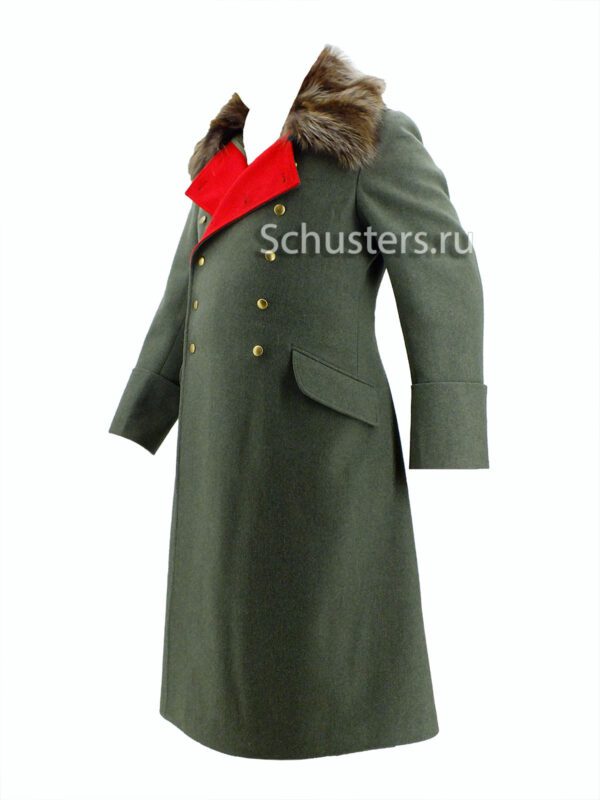 Manufacturing and selling Wehrmacht general's cloth overcoat with fur collar (Суконная шинель генерала вермахта с меховым воротником) M4-141-U production with worldwide delivery